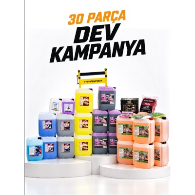 30 Parça Oto Yıkama ve Bakım Paketi