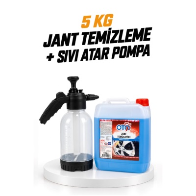 5 KG Jant Temizleyici + 2 L Basınçlı Sıvı Atar Pompa Seti