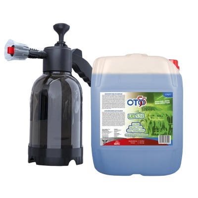 5 LT Ultra Neon Yeşili Extra Cilalı Şampuan - Köpük Yapıcı Basınçlı Pompa 2 Litre