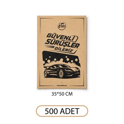 500 Adet Kağıt Paspas