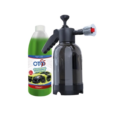 Extra Cilalı Neon Yeşil Şampuan + 2 Litre Basınçlı Köpük Atar Pompa