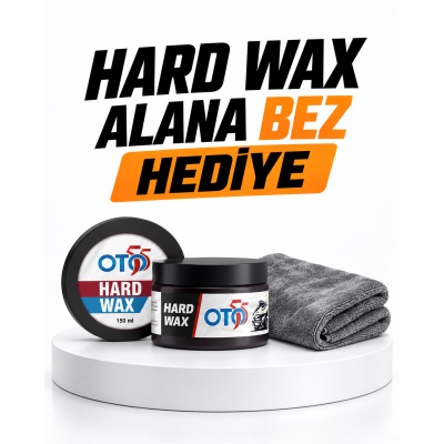 Hard Wax Katı Cila Alana Mikrofiber Bez Hediye