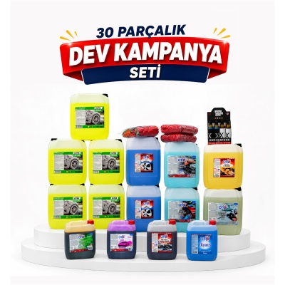 İşletmelere Özel 30 Parça Dev Oto Bakım Paketi