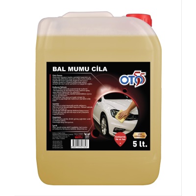 Mumlu Cila Carnabau Wax Katkılı 5LT 5 KG Sarı