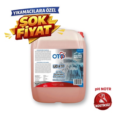 Yıkamacılara Özel Şok Fiyat pH Nötr Kostiksiz Oto Şampuanı